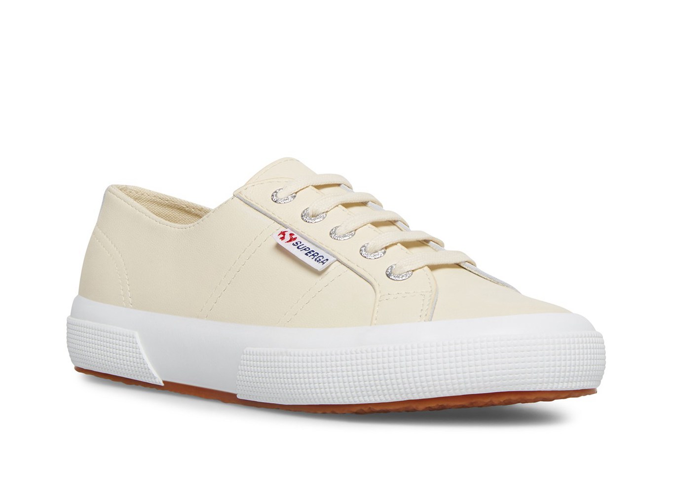 Zapatillas Superga Mujer Beige - 2750 Naplngcotu Cuero - 436891PCQ